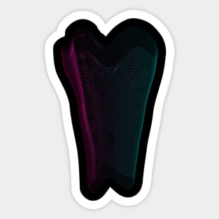 Sound Wave Sticker